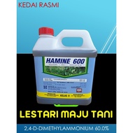 4L - HAMINE 600 - 2,4-D dimethylammonium 60.0% /SAMA D-AMINE 720 & KEN AMINE 600 & AMINE TOX & HC AM