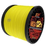 JOF X12 300M 12 Strands Braided Fishing Line PE Line Multicolor Japan PE Line Fishing Line Braided L