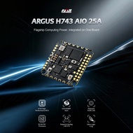 JMT (Axisflying) H743 Flight Controller AIO FPV Racing Drone Receiver Agus 25A ESC (H743 AI0 25A)
