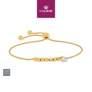 HABIB 925 Silver Bolo Bracelet CJ-8-BR BOL CU01YW