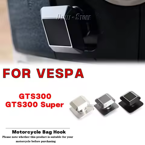 Motorcycle modification accessories Bag Hook Load-Bearing Helmet Hanger Luggage Hook For VESPA GTS30