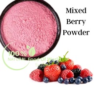 Mixed berry powder 30g - 250g Pure berries fruit powder blueberry strawberry Acai Berry raspberry cr