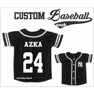 Children's baseball jersey | Kids baseball jersey | Baseball Shirt | Custom children's baseball shir