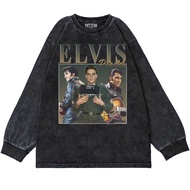 Oversized t-shirts | OVERSIZE LONGSLEEVE T-SHIRT | OVERSIZE T-SHIRT | WASHED T-shirt | ELVIS PRESLEY