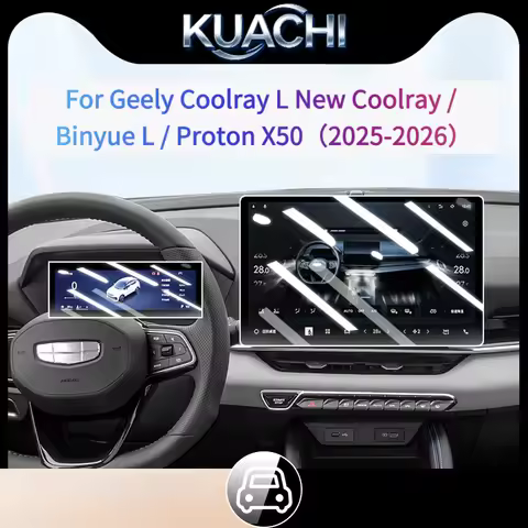For Geely Coolray L New Coolray/Binyue L/Proton X50 2025-2026 Screen Protector 8.8"+14.6" Tempered G