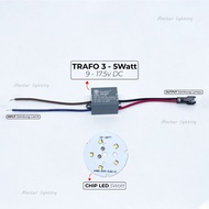 MATA 5w LED eyes and round LEDTrafo for 3030 LED downlights