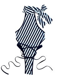 W03 ชุดว่ายน้ำวันพีชแฟชั่น  ผ้าพิมพ์ลายขาวดำ 👉โปรเปิดแบรนด์ 💥 กด 2 ชิ้น จ่าย 690 ทุกรุ่นเฉพาะสินค้า 