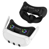 Meta Quest 3VR Helmet Cooling Fan Oculus quest 3VR Glasses Sunshade Mask RGB Light