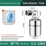 304 Stainless Steel Float Valve Automatic Water Level Control Valve Auto Shut Off Ball 1/2"、3/4"、1"