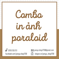 Combo cho khách đặt: In ảnh polaroid theo yêu cầu (P2) - PONYO Shop