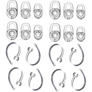 Zotech Earbud Gel & Ear Hook for Plantronics, 12 Pcs (Small/Medium/Large) Clear Replacement Eargel &