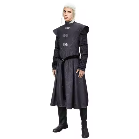 Men's Daemon Targaryen Costume Cosplay TV Role Play Dragon Character Party Halloween Suit