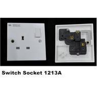 UMS 13A 1G 1213A SWITCH SOCKET BAKELITE (Heat Resistance)