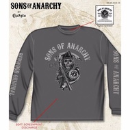 Sons Of Anarchy Arched With Reaper Long Sleeve T-Shirt S - New