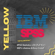IBM SPSS Statistics 26.0 (Full Version & Lifetime)