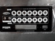 PLAT PANEL BESI DEPAN UNTUK AKTIP SPEAKER TONE CONTROL DMS-207X DMS207 DMS7000 7000X MP3