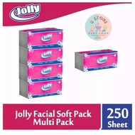 MERAH Jolly facial tissue 250 sheets Facial tissue Jolly facial tissue Jolly 250 Sheets / Jolly tiss