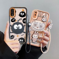 Casing Vivo Y93 Casing Vivo Y91c Casing Vivo Y1s Casing Vivo Y93s Casing Cute Cartoon Pattern Three-