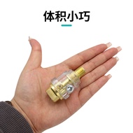 A a.Pneumatic Tool Accessories Iron Copper Plated Material Mini Iron Injector Transparent Shell Clea