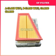 MERCEDES BENZ A-CLASS A180 W176, B-CLASS B180 W246, CLA180 W117, GLA180 W156 AIR FILTER A2700940004 