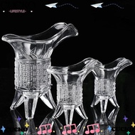 BACKSTR Crystal Glass Cup, Chinese Wine Ancient Chinese Emperor Cup,  Retro Tripod Base Whiskey Shot