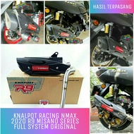 KNALPOT R9 MISANO NEW NMAX 2020 222 KNALPOT MISANO NMAX 2020 2021 2022 R9 MISANP SEIES FULL SYSTEM O