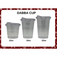 COD Dabba Cup with Strawless Lid  PP CUP 50pcs