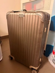 26” Rimowa Topas Titanium Luggage
