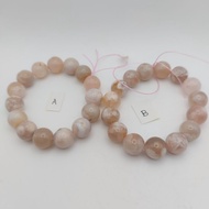 Ff1 1forRm15 Natural Sakura Agate Bracelet.
