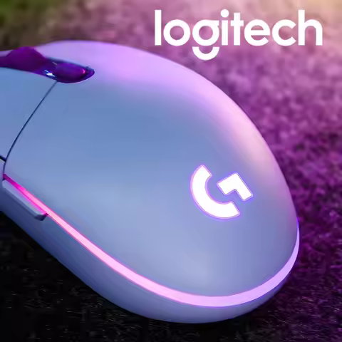 Logitech G102 Esports games are not sour! Dual mode wired ergonomic mouse, long grip battle super re