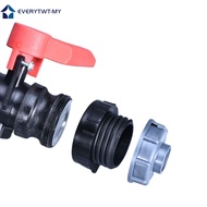 [EVERYTWT]IBC Tank Adapter for Schutz Valve Garden Tank Connector Ibc Tank Cap