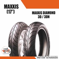 ✫TAYAR MAXXIS DIAMOND 3DN 6080-17  7080-17  8090-17  9080-17  10070-17  11070-17  12070-17✧