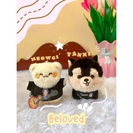 [READY]doll keychain meowgi agustd suga,yeontan taehyung