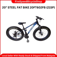 20" STEEL FAT BIKE 20FT602FB (21SP) - Best Quality Experience!