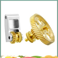 Nanocoated Extrusion Gold Gear Assembly forBambu Lab P1P, P1S, X1C 3D Printer Upgrade 3D Printer Par