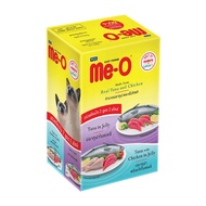 ME-O Pouch Tuna And Chicken 80 G. X6 Sachets Special Taste Wet Food Cat