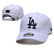 Fitted Cap LA  Dodgers Los Angeles สีน้ําเงินเข้ม สไตล์ฮิปฮอป หมวกแก๊ป