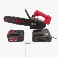 chainsaw baterai 10 inch EDON chainsaw electrik baterai Gergaji Rantai