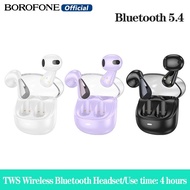 BOROFONE หูฟังบลูทูธใน TWS ไร้สายที่แท้จริง BW68หูฟัง5.4พร้อมไมค์ไฮไฟสเตอริโอหูฟังสำหรับเล่นกีฬาใช้เ