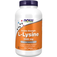 Now L-Lysine 500mg/1000mg - Hỗ Trợ Hấp Thụ Canxi Duy Trì Xương Khớp Chắc Khỏe