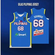 2024 GILAS PILIPINAS | BLUE JERSEY REGULAR CUT | PBA JERSEY | FULL SUBLIMATION