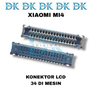 MESIN Xiaomi MI4 LCD Connector 34 Pin LCD Connector Socket On Machine