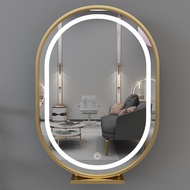 EOnline Influencer Trendy Barber Single-Sided Metal Dressing Table Beauty Salon Hot Dyeing Makeup Mi