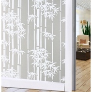 Gratis Ongkir - Sticker Kaca Motif 90cm x 100cm / Stiker Kaca Rumah / Sandblast / Sticker Kaca Motif
