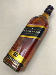 全新品 舊版 Johnnie Walker Black Label 12 Years whisky 威士忌 黑牌 12年 70CL