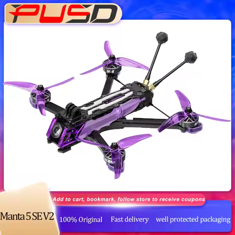 Axisflying Manta 5 SE V2 DC O4 PRO 5 Inch Freestyle FPV Racing Drone H743 FC AE2207 V2 1960KV 6S Mot