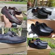 [PROMO SPECIALOFFER ] CLARKS NATALIE  COFFEE &amp; BLACK GENUINE LEATHER