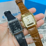 *VINTAGE WATCH* 100% ORIGINAL CASIO ANADIGIT AQ-230EL-1A/AQ-230EGL-9A LEATHER WATCH