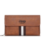 【 BULUO 】JP0023 👜  Men Wallet Men Purse Dompet Lelaki Beg Duit Lelaki Dompet Panjang Lelaki Beg Duit
