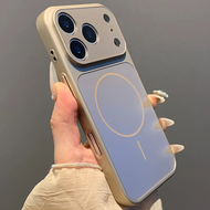 ❤HOT ABOUND❤ Fashion Orange Solid Color Case for iPhone 17 Air 16 15 14 13 Pro 17 Pro Max Magsafe Ma